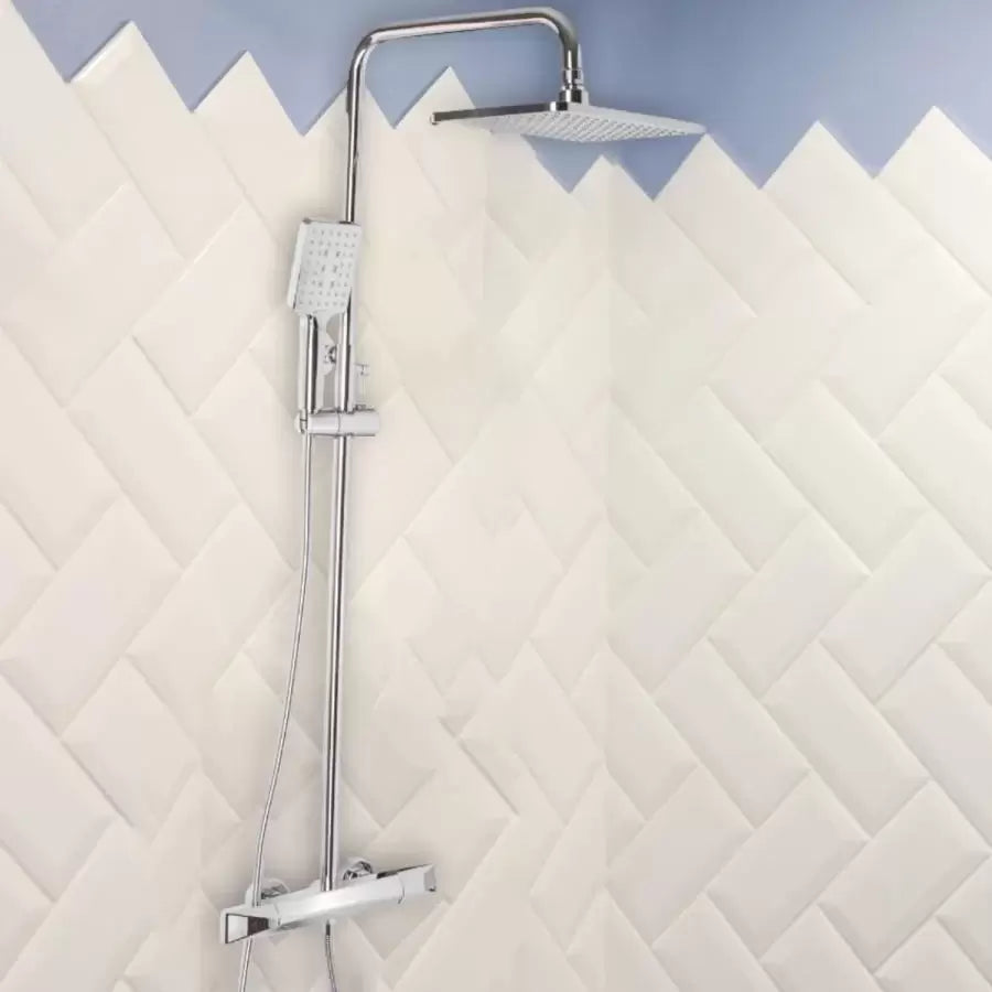 Shower Column, Sanitary Brass, Chrome, HC8816 Faucets & Shower Columns Default Title Alessandro Design