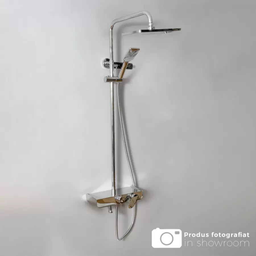 Shower Column, Sanitary Brass, Chrome, SJG/2450 Faucets & Shower Columns Default Title Alessandro Design