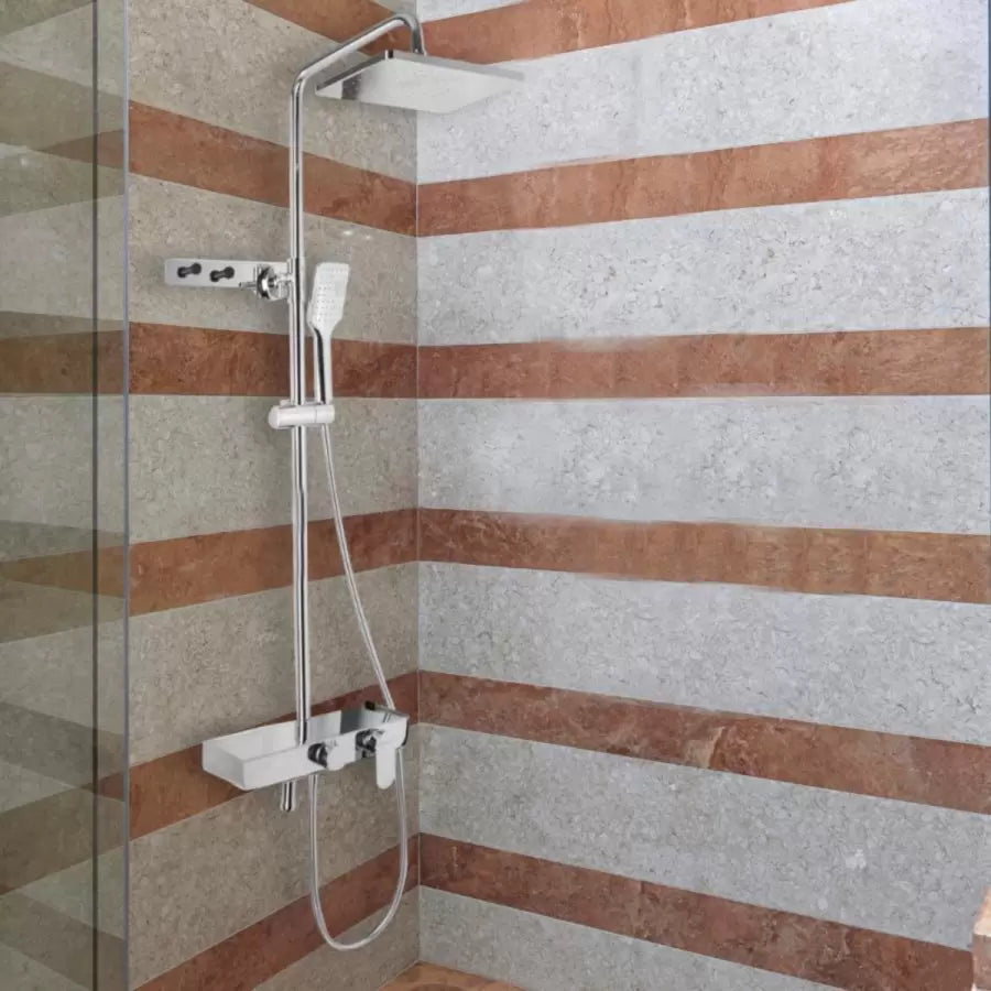Shower Column, Sanitary Brass, Chrome, SJG/2450 Faucets & Shower Columns Default Title Alessandro Design