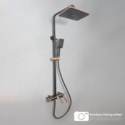 Shower Column, Sanitary Brass, Black with Rose Gold, 10010H-M Faucets and Shower Columns Default Title Alessandro Design