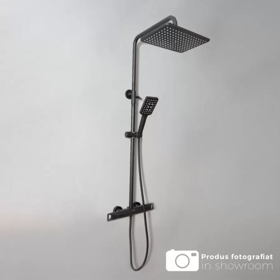 Shower Column, Sanitary Brass, Black, HC8816H Faucets & Shower Columns Default Title Alessandro Design