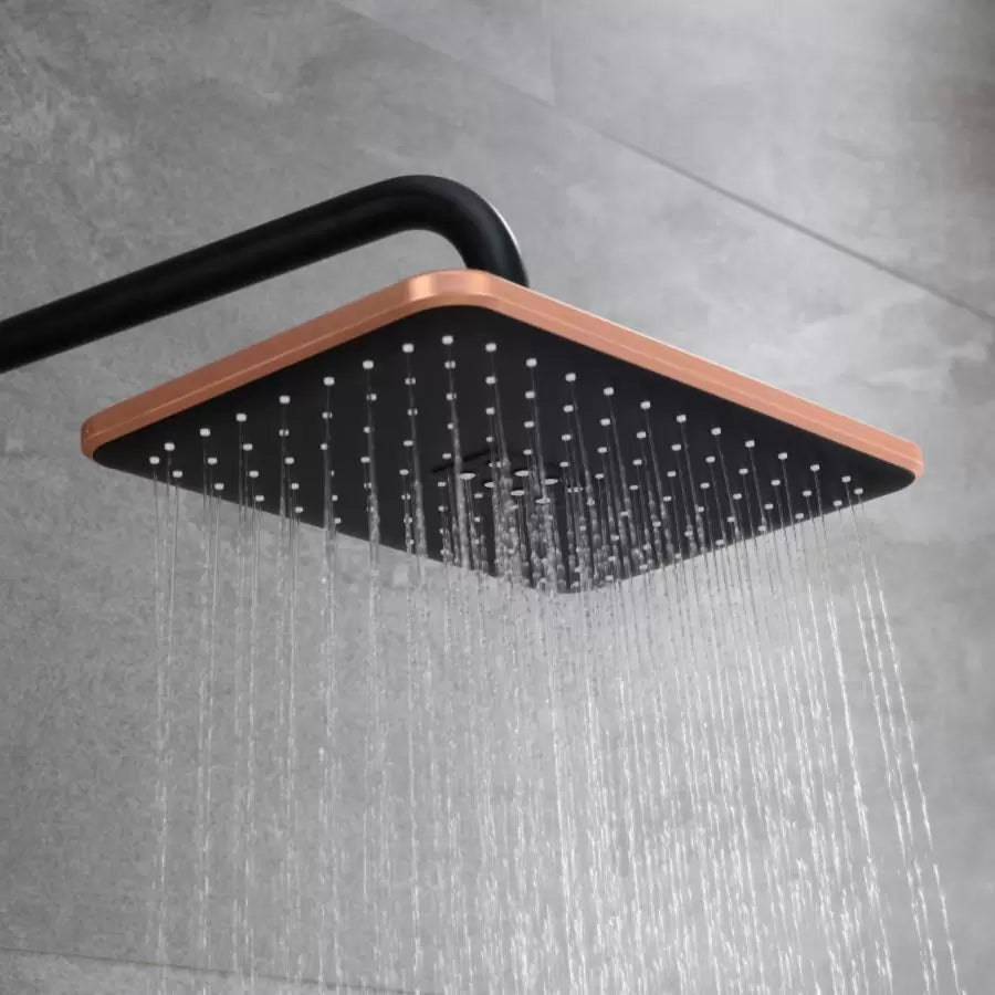 Shower Column, Sanitary Brass, Black with Rose Gold, 10010H-M Faucets and Shower Columns Default Title Alessandro Design