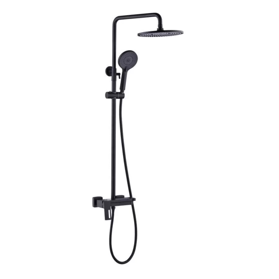 Shower Column, Sanitary Brass, Black, 9810H Faucets & Shower Columns Default Title Alessandro Design