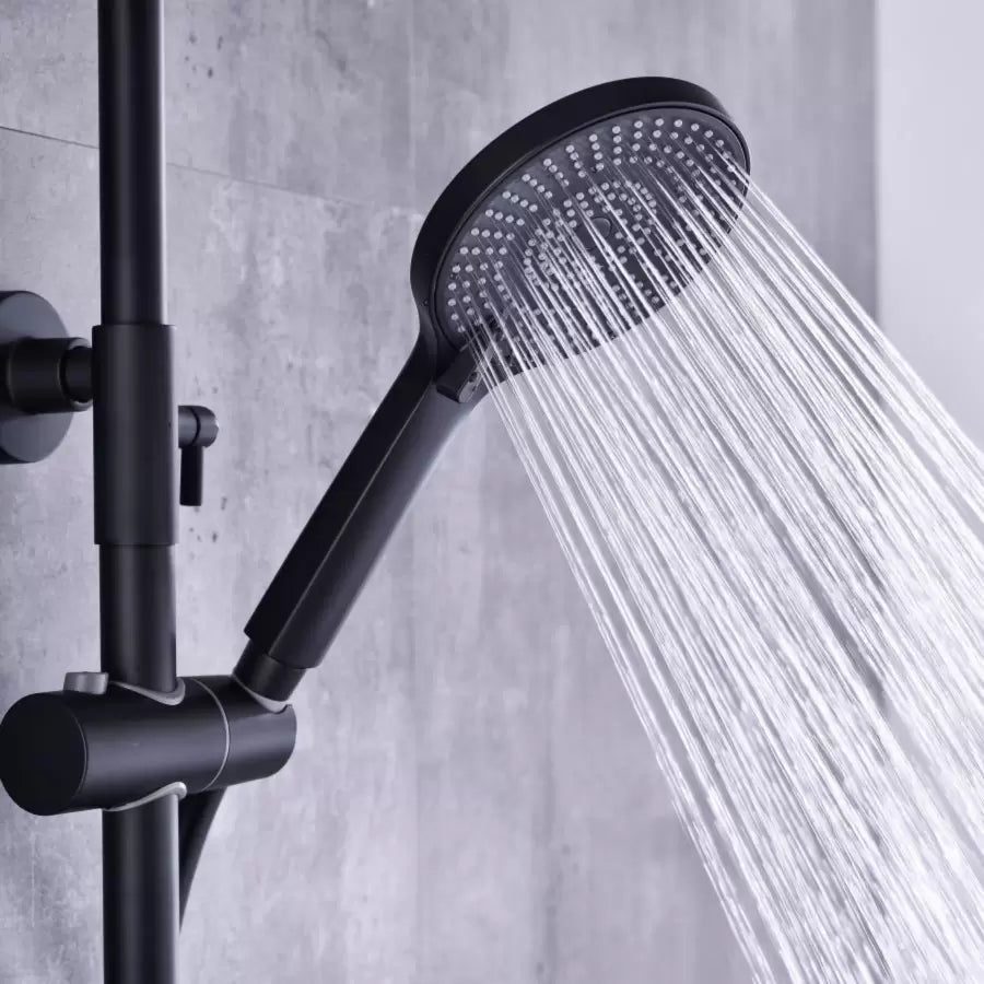 Shower Column, Sanitary Brass, Black, 9810H Faucets & Shower Columns Default Title Alessandro Design