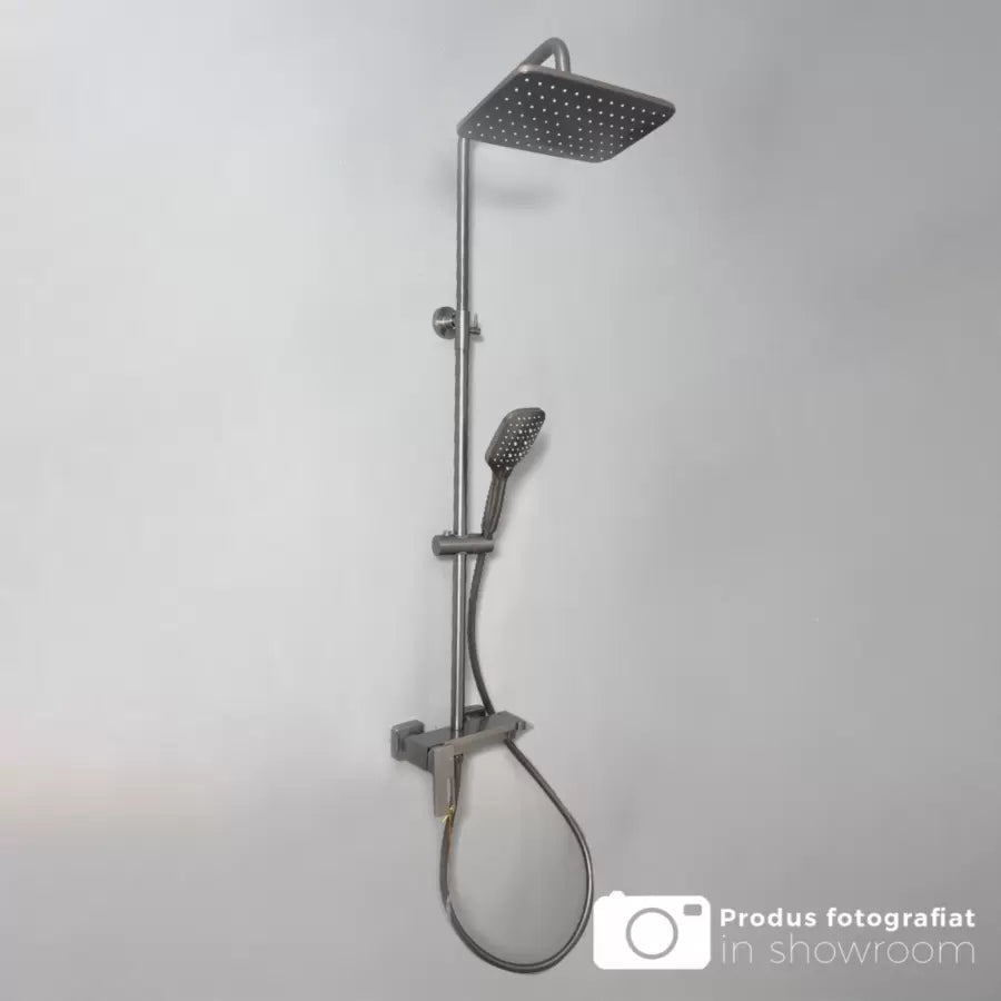 Shower Column, Sanitary Brass, Satin, 9810N Faucets & Shower Columns Default Title Alessandro Design