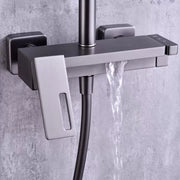 Shower Column, Sanitary Brass, Satin, 9810N Faucets & Shower Columns Default Title Alessandro Design