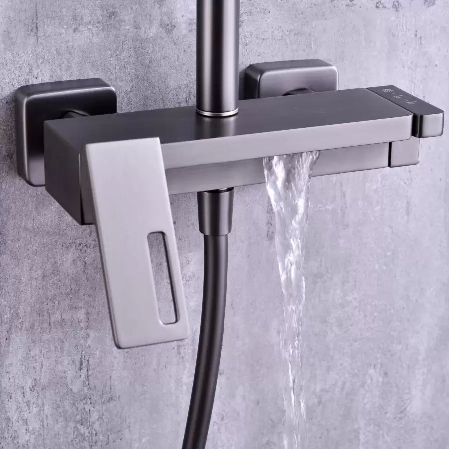 Shower Column, Sanitary Brass, Satin, 9810N Faucets & Shower Columns Default Title Alessandro Design