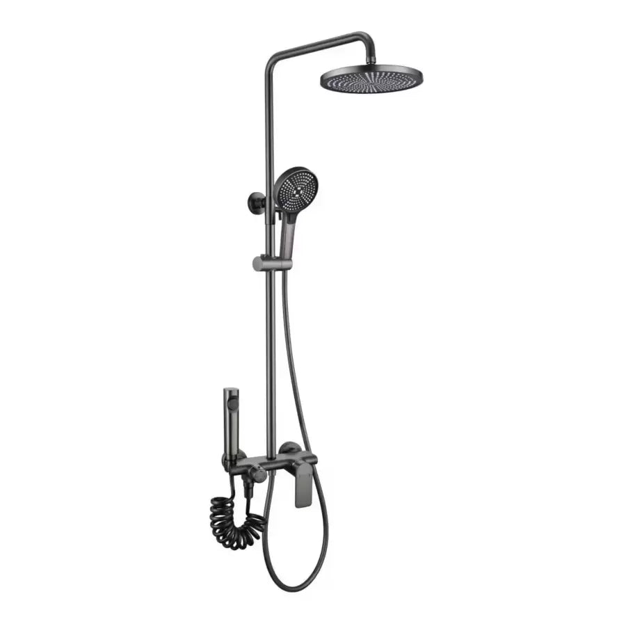 Dark Gray Stainless Steel Shower Column OD3902 Default Title Alessandro Design