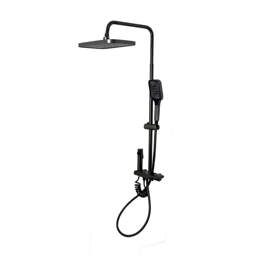 Dark Gray Stainless Steel Shower Column OD3903 Default Title Alessandro Design