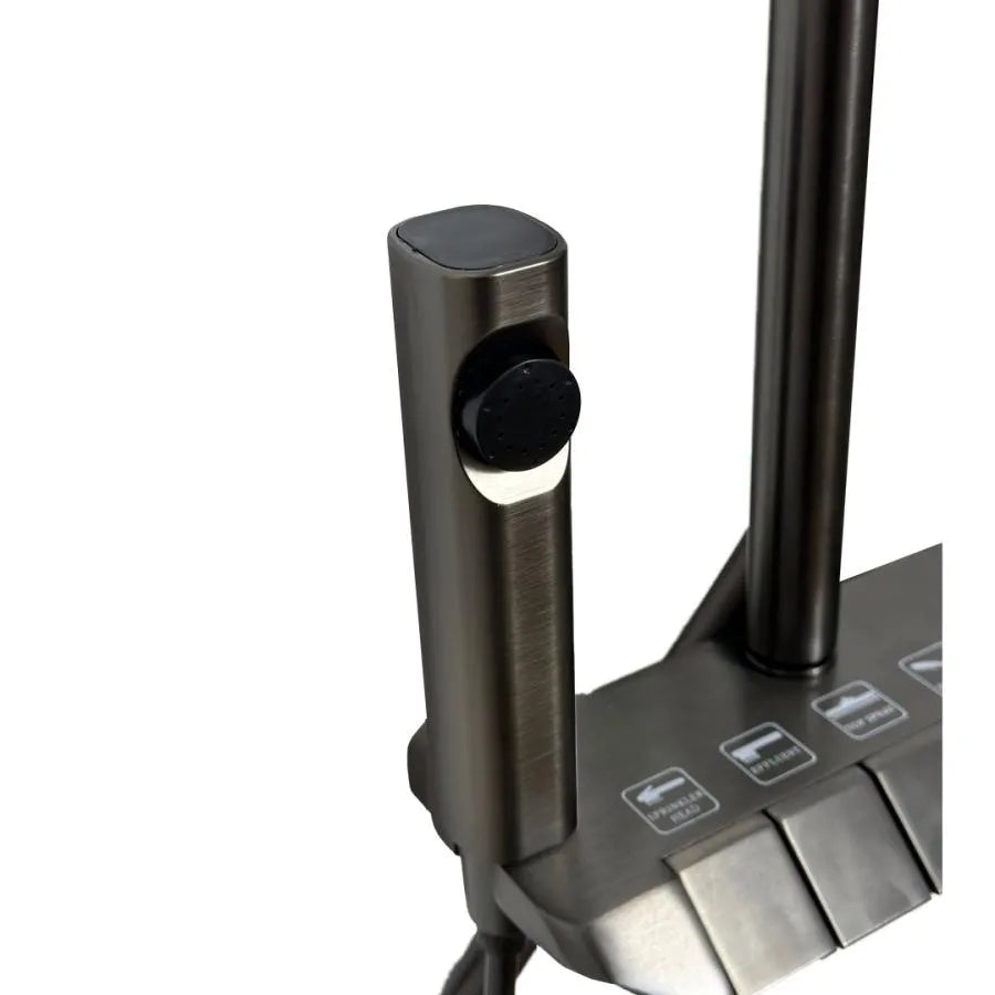 Dark Gray Stainless Steel Shower Column OD3903 Default Title Alessandro Design