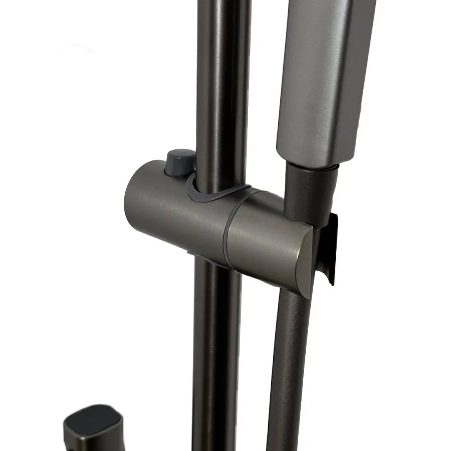 Dark Gray Stainless Steel Shower Column OD3903 Default Title Alessandro Design