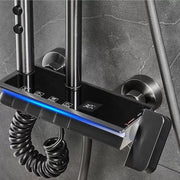Stainless Steel Shower Column, Dark Grey, OD3904 Default Title Alessandro Design