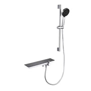 Shiny Stainless Steel Shower Column Black Silver 11211BH/CU Faucets and Shower Columns Default Title Alessandro Design