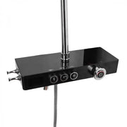 Shower Column LCD Display Stainless Steel Black Silver SJG/003 Faucets & Shower Columns Default Title Alessandro Design