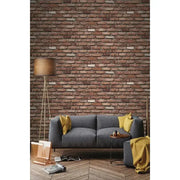 Set of 10x 3D self-adhesive old brick design soft foam wallpaper, 70cm x 77cm x 6 mm Default Title Alessandro Design