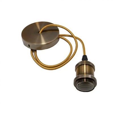 Antique Chandelier, 1xE27, 100cm, Metal, Bronze Vintage Chandeliers Default Title Alessandro Design