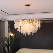 Crystal Chandelier WALTZ Serenade, 6xG9, Gold, 60cm, Adjustable Height Crystal Chandeliers Default Title Alessandro Design