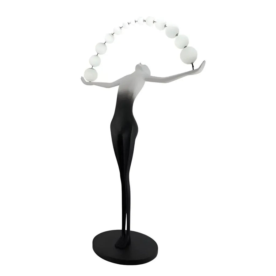 Anatolio LED Floor Lamp 24W 4000KMetal Black Veioze & Floor Lamp Default Title Alessandro Design