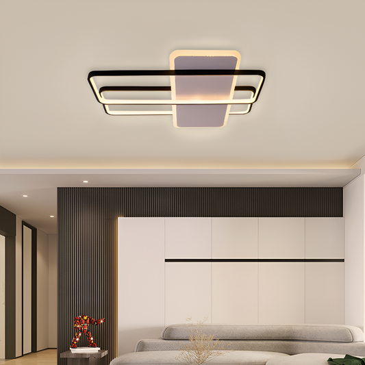 LED Chandelier with remote control ARIANNA 75W, 3 Elements, Cold/Warm/Neutral light, Dimmable, Black LED Chandeliers with Remote Control Default Title Alessandro Design
