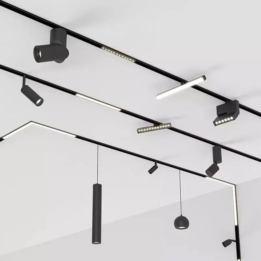 Magnetic LED Grid, Fixed, 6W, Neutral Light, Recessed, Black LED Products Default Title Alessandro Design