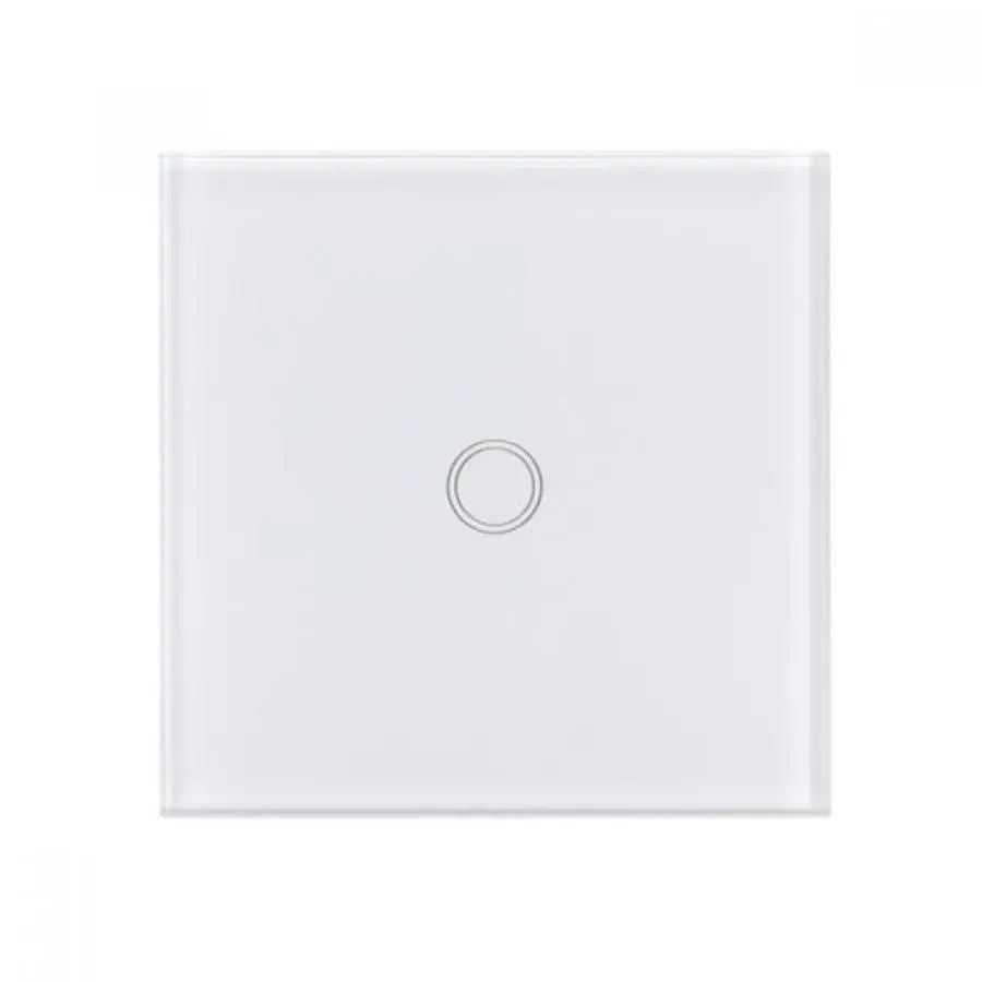Simple Touch Switch White Secure Glass Default Switches Title Alessandro Design