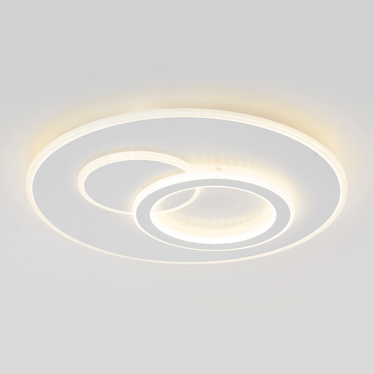 LED chandelier with remote control NOLUX 34W, Round, Cold/Warm/Neutral light, Dimmable, White LED chandeliers with remote control Default Title Alessandro Design