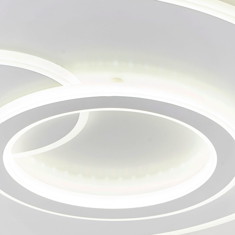 LED chandelier with remote control NOLUX 34W, Round, Cold/Warm/Neutral light, Dimmable, White LED chandeliers with remote control Default Title Alessandro Design