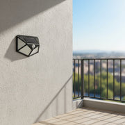 Solar Lamp with Motion Sensor, 100 LEDs, IP.65, Black Outdoor wall lights Default Title Alessandro Design