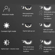 Solar Lamp with Motion Sensor, 100 LEDs, IP.65, Black Outdoor wall lights Default Title Alessandro Design