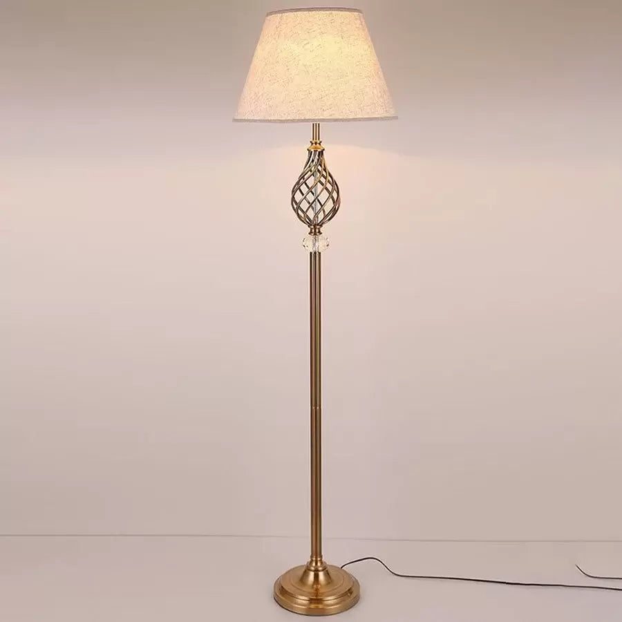 Brixton Floor Lamp 1x E27 Gold Veioze & Floor Lamp Default Title Alessandro Design