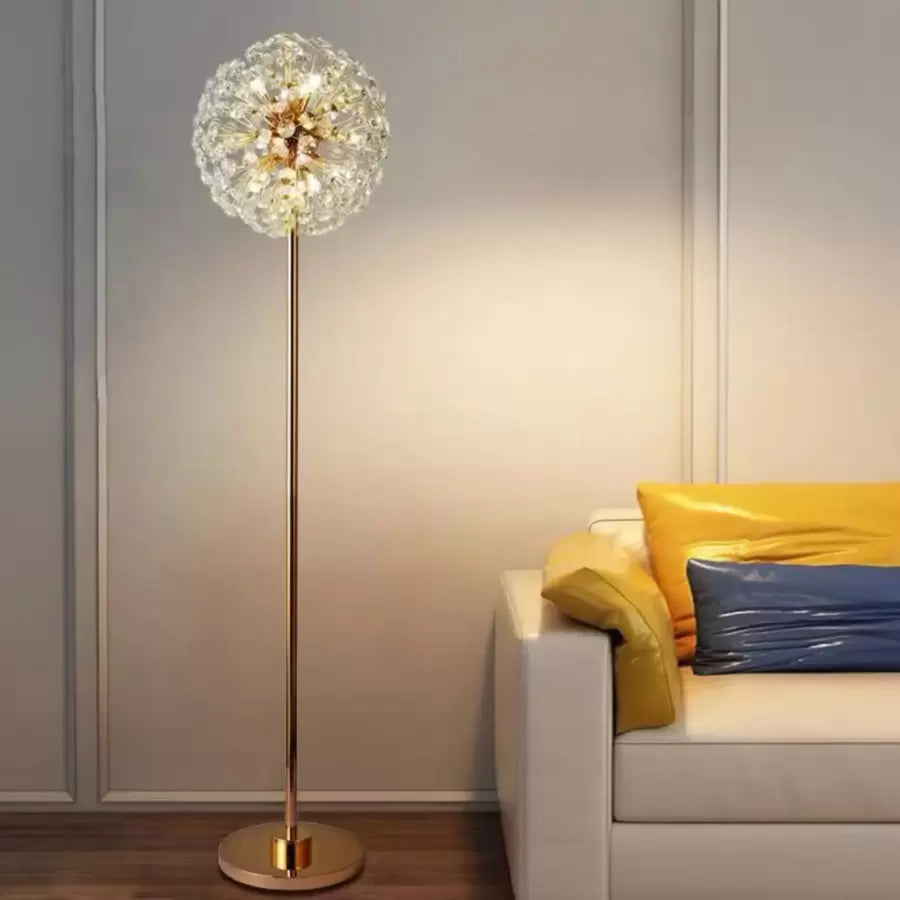 Crystal Chandelier Kingston 8x G9 Gold Veioze & Chandelier Default Title Alessandro Design