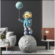 Astronaut LED Lamp in Blue Resin Veioze & Default Title Alessandro Design Lamp