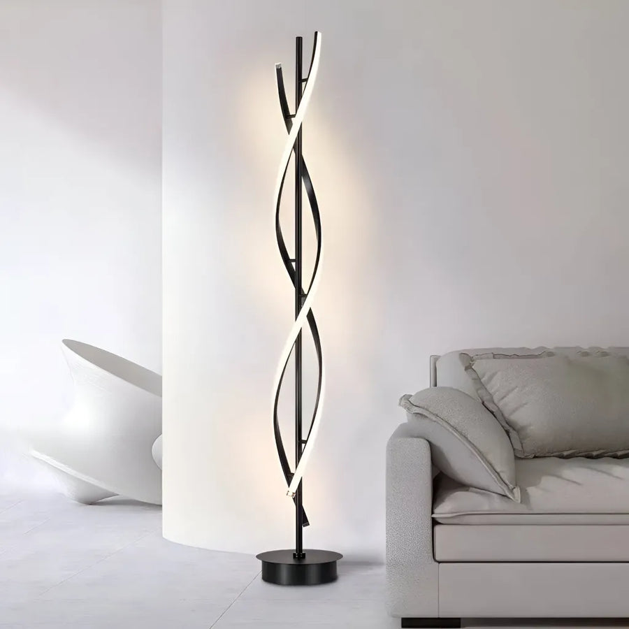 Upsilon LED lamp, 27W, 3000K/ 4000K/ 6000K, Metal and Acrylic, Black Veioze & Default Title Alessandro Design