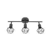 Adana Chandelier 3x E27 Black Default Title Alessandro Design