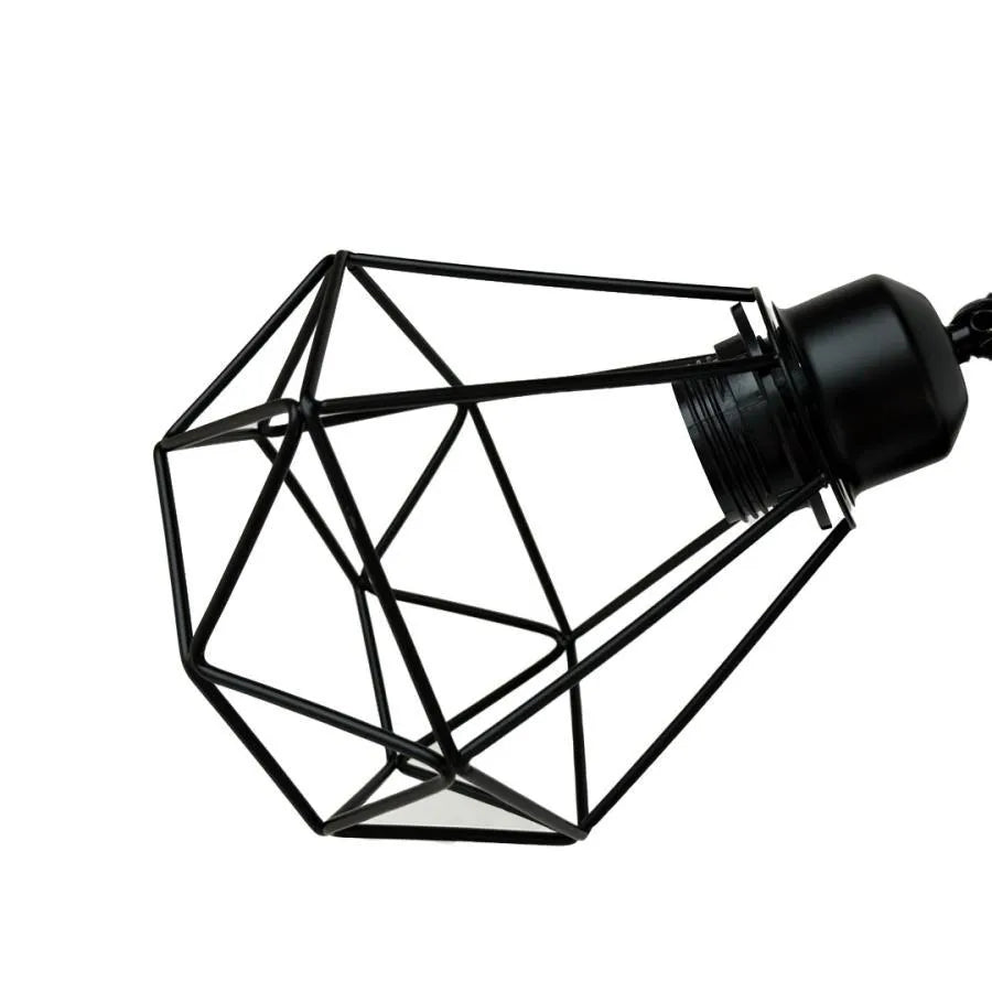 Aethra Chandelier, 1x E27, Metal, Black Industrial Chandeliers Default Title Alessandro Design