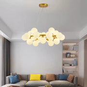 Arianna 25x G9 White Gold Chandelier Default Title Alessandro Design