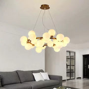Arianna 25x G9 White Gold Chandelier Default Title Alessandro Design