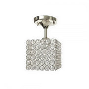 Catrina Chandelier, 1xE27, Chrome, Metal and Crystal Classic Chandeliers Default Title Alessandro Design