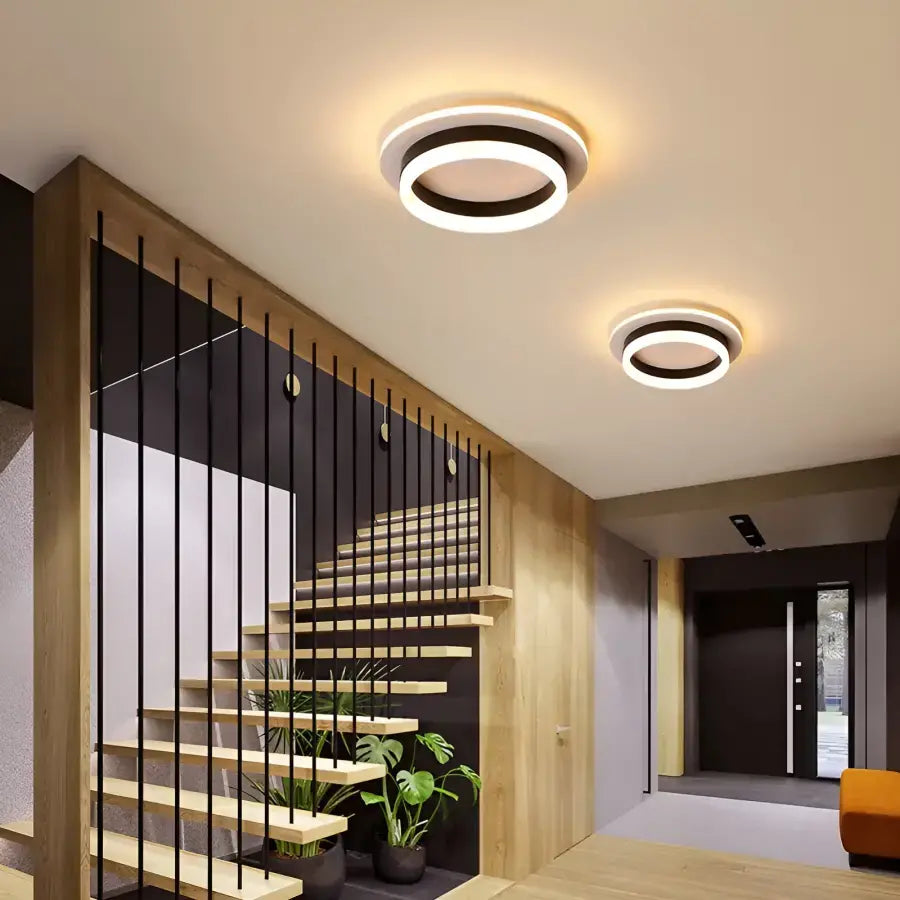 LED Chandelier SOLENA ROTONDA 13W, Diameter 25cm, Cold/Warm/Neutral light, Black White LED Chandeliers Default Title Alessandro Design