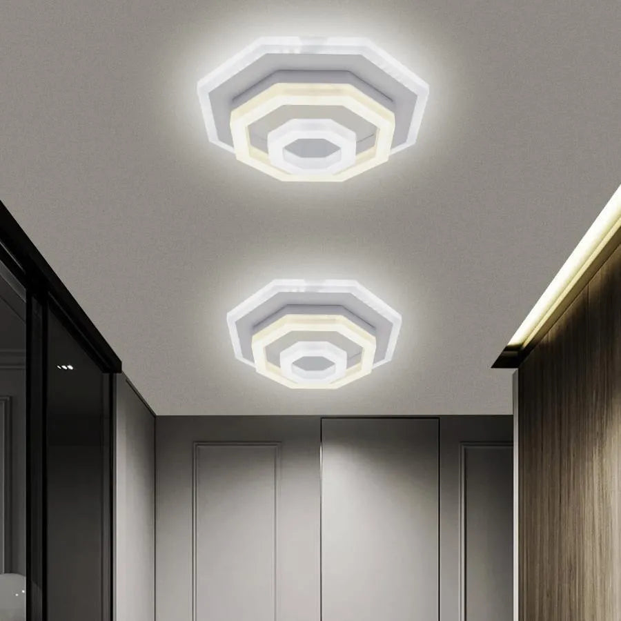 LED chandelier ADELINE 24W, Diameter 20cm, Cold/Warm/Neutral light, White