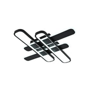 LED Chandelier with remote control AFINA 120W, 4 Elements, Cold/Warm/Neutral light, Dimmable, Black LED Chandeliers with Remote Control Default Title Alessandro Design