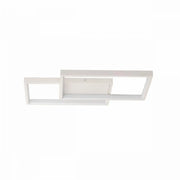 LED chandelier with remote control LANDYN 37W, 2 Squares, Cold/Warm/Neutral light, Dimmable, White LED chandelier with remote control Default Title Alessandro Design