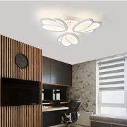 LED chandelier with remote control TULIP 45W, 3 Petals, Cold/Warm/Neutral light, Dimmable, White LED chandelier with remote control Default Title Alessandro Design