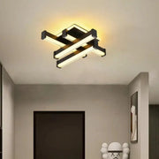 LED Chandelier CADE 34W, 4 Elements, Linear, Cold/Warm/Neutral light, Black Applied LED Chandeliers Default Title Alessandro Design