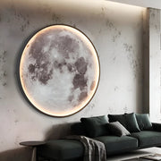 LED wall lamp, Decorative, Moon 83W Diameter 120CM Cold/Neutral/Warm Light Black LED Chandeliers Applied Default Title Alessandro Design