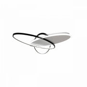 LED Chandelier with remote control LIGURIA 77W, 3 Ovals, Cold/Warm/Neutral light, Dimmable, Black White LED Chandeliers with Remote Control Default Title Alessandro Design