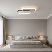 LED chandelier with remote control CAROLINA 31W, 2 Elements, Cold/Warm/Neutral light, Dimmable, Black