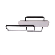 LED chandelier with remote control CAROLINA 76W, 3 Elements, Cold/Warm/Neutral light, Dimmable, Black LED Chandelier Default Title Alessandro Design
