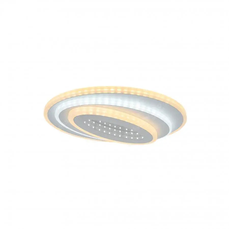 LED chandelier NEXA 3D 36W, Oval, Cold/Warm/Neutral light, White