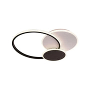 LED Chandelier with remote control KILLIAN 46W, 3 Circles, Cold/Warm/Neutral light, Dimmable, Black LED Chandeliers with Remote Control Default Title Alessandro Design